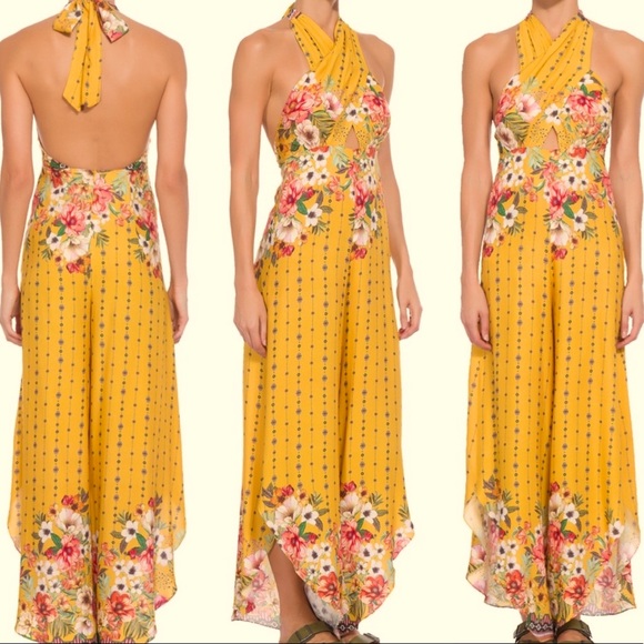 FARM Rio Pants - NWOT Farm Rio Canteiro de Flor Jumpsuit